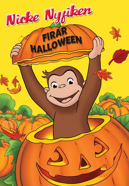 Nicke Nyfiken firar Halloween