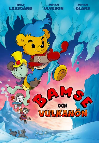 Bamse och Vulkanön.