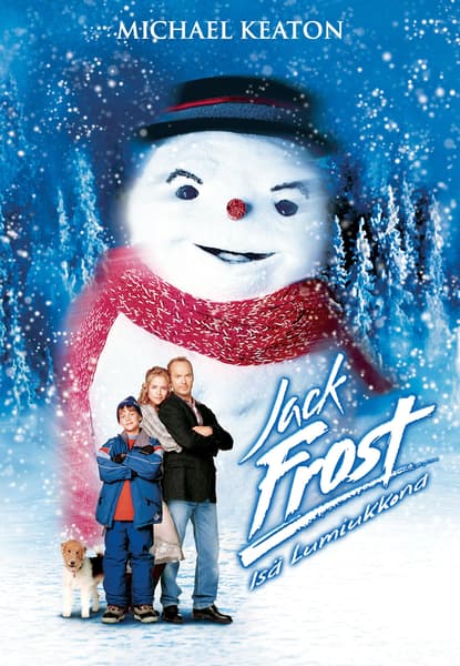 Isä lumiukkona