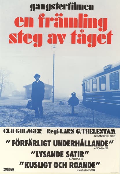 En främling steg av tåget
