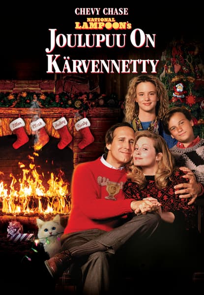 Joulupuu on kärvennetty