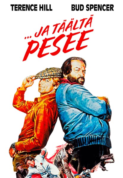 ...ja täältä pesee