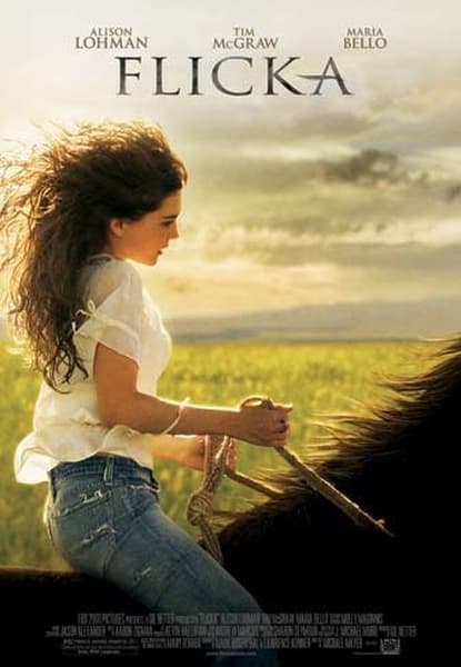 Flicka - Den bruna mustangen