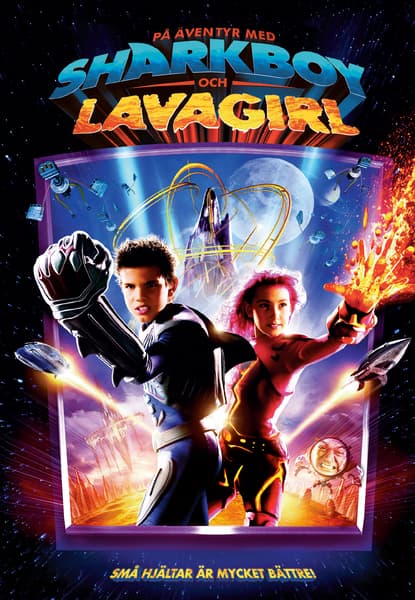 På äventyr med Sharkboy och Lavagirl