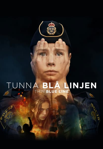 Tunna blå linjen