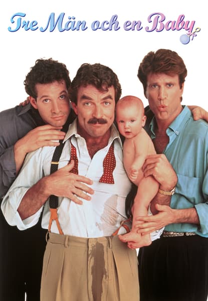 Tre män och en baby