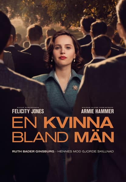 En kvinna bland män