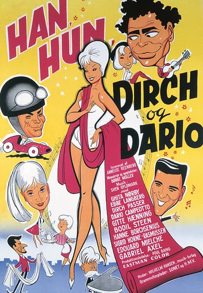 Han, hun, Dirch og Dario